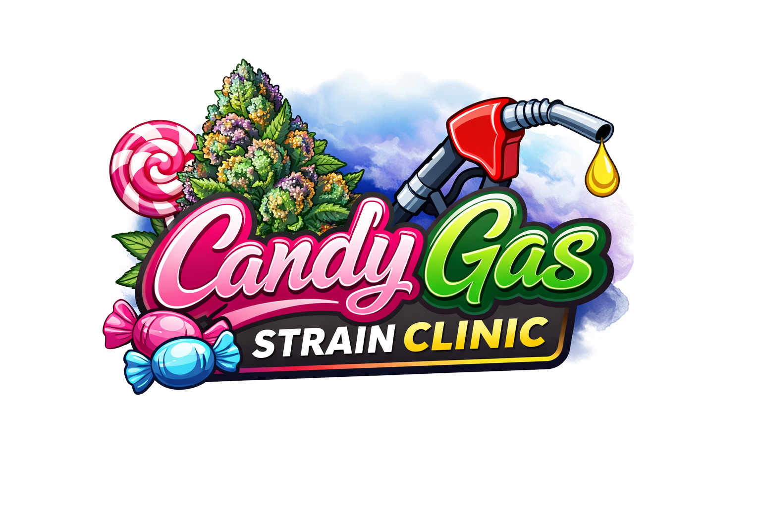 candy gas strain clinic logo